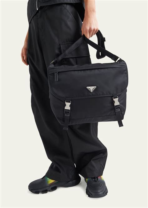 prada men's nylon messenger bag|prada messenger bag sale.